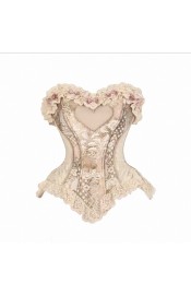 Blood Supply Cupid's Casket of Poems Heart Chest Rococo Corset Top(Full Payment Without Shipping)